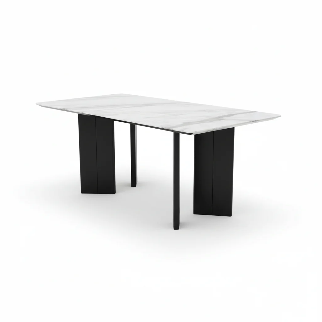 Linea Marble Dining Table - Image 2