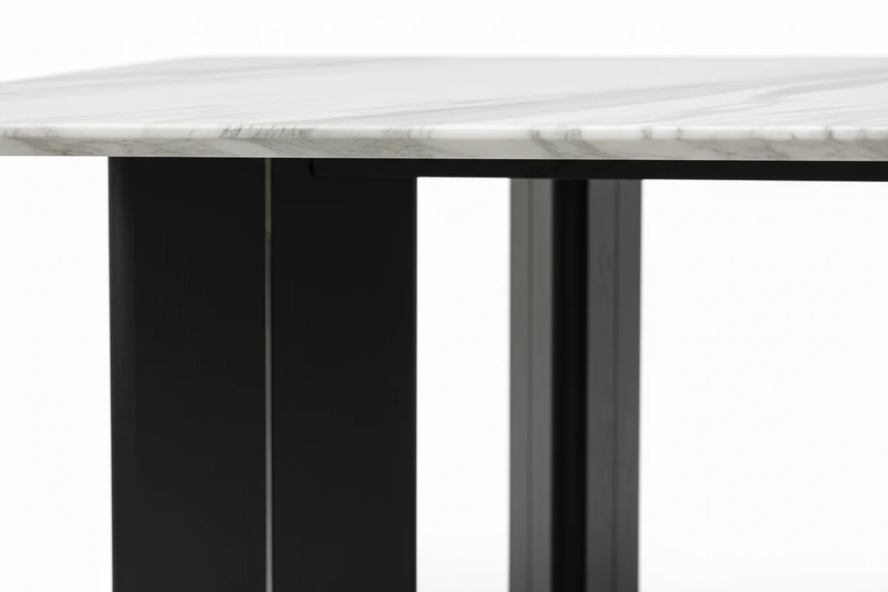 Linea Marble Dining Table - Image 7