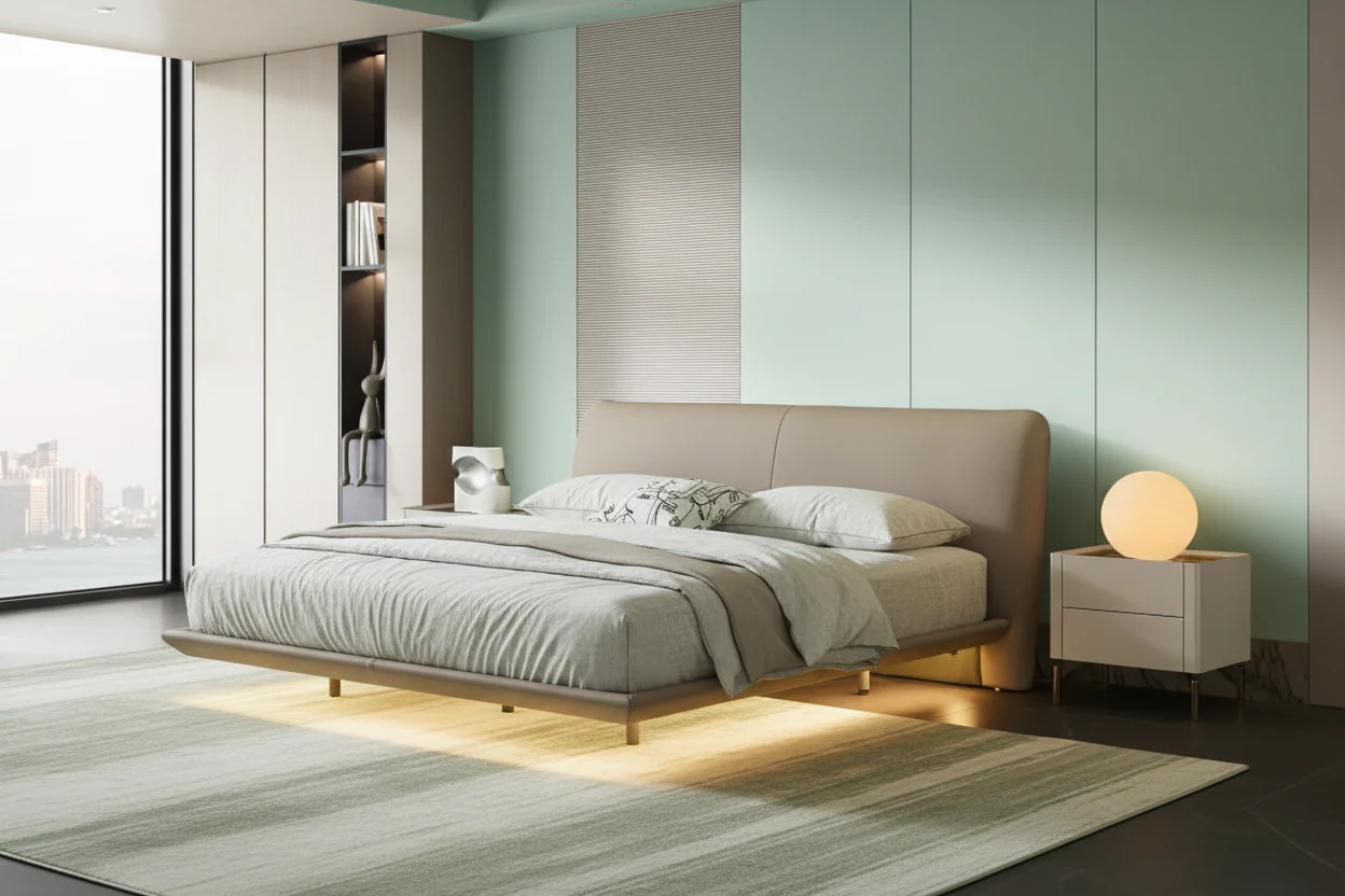 LumiGlow Platform Bed - Image 10