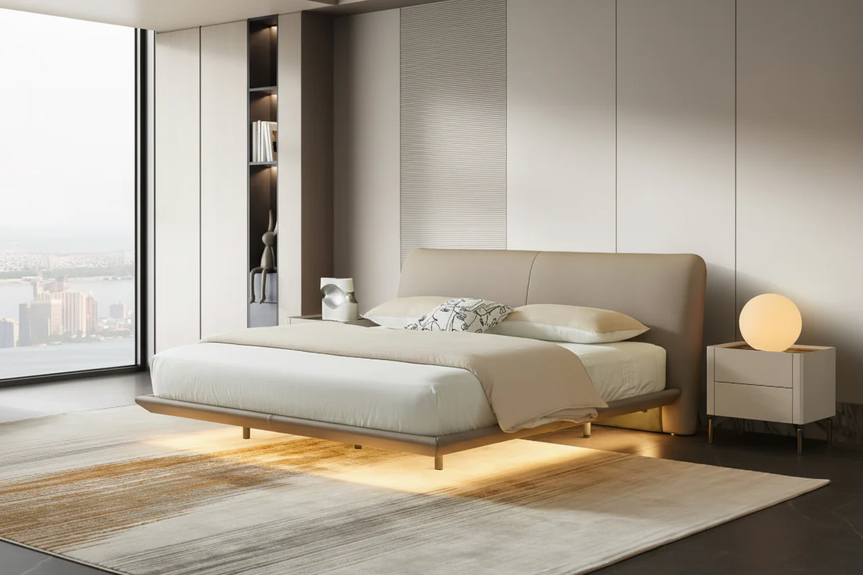 LumiGlow Platform Bed - Image 4