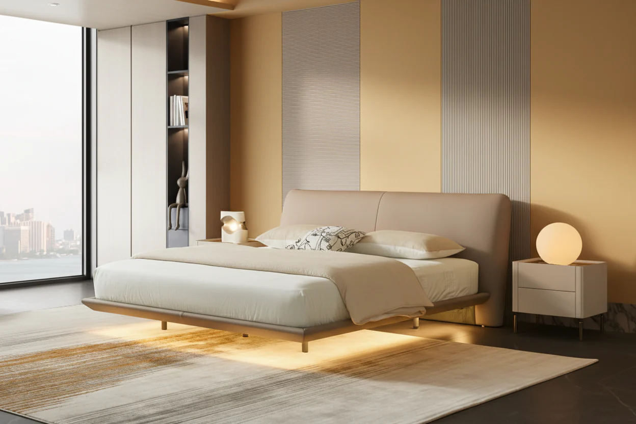 LumiGlow Platform Bed - Image 6