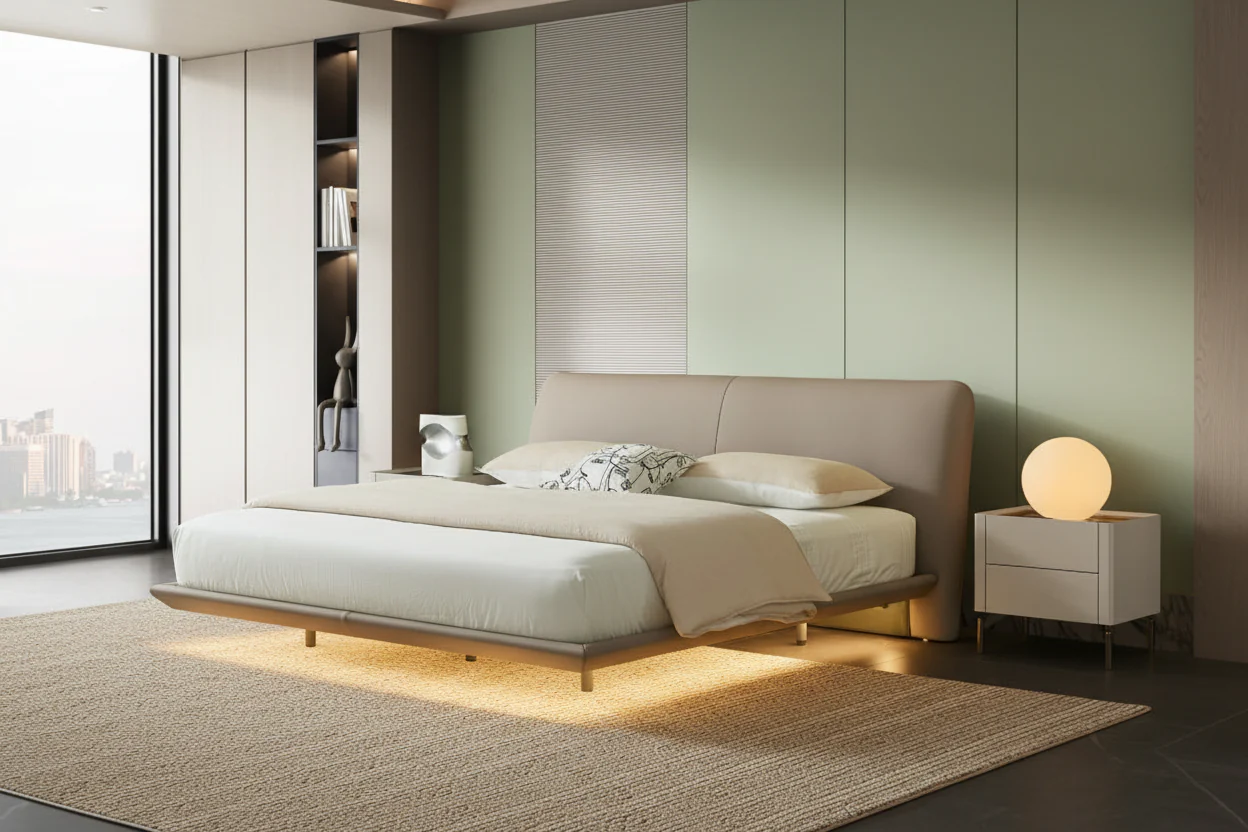 LumiGlow Platform Bed - Image 8