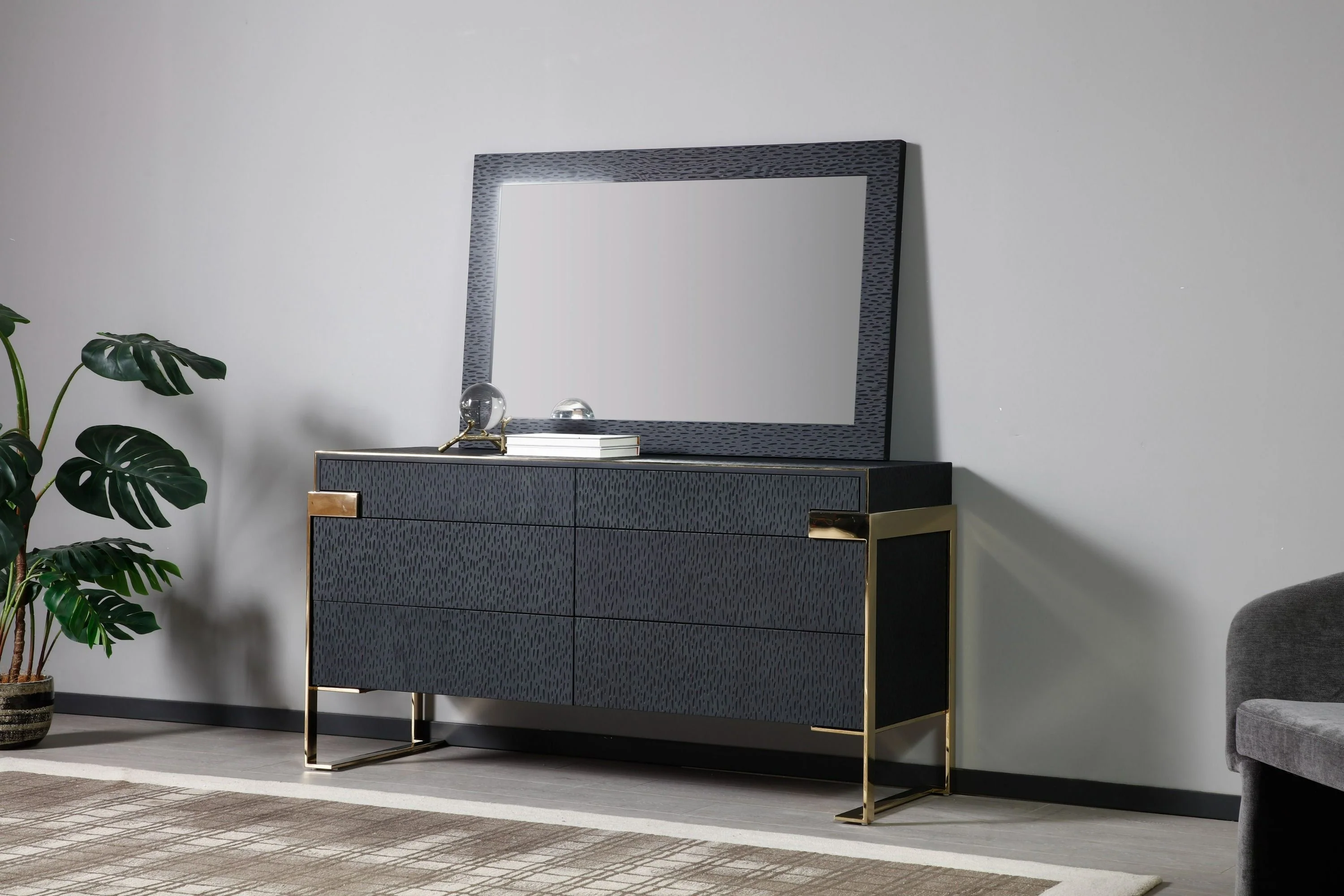 Luxe Champagne Bedroom Set - Image 9