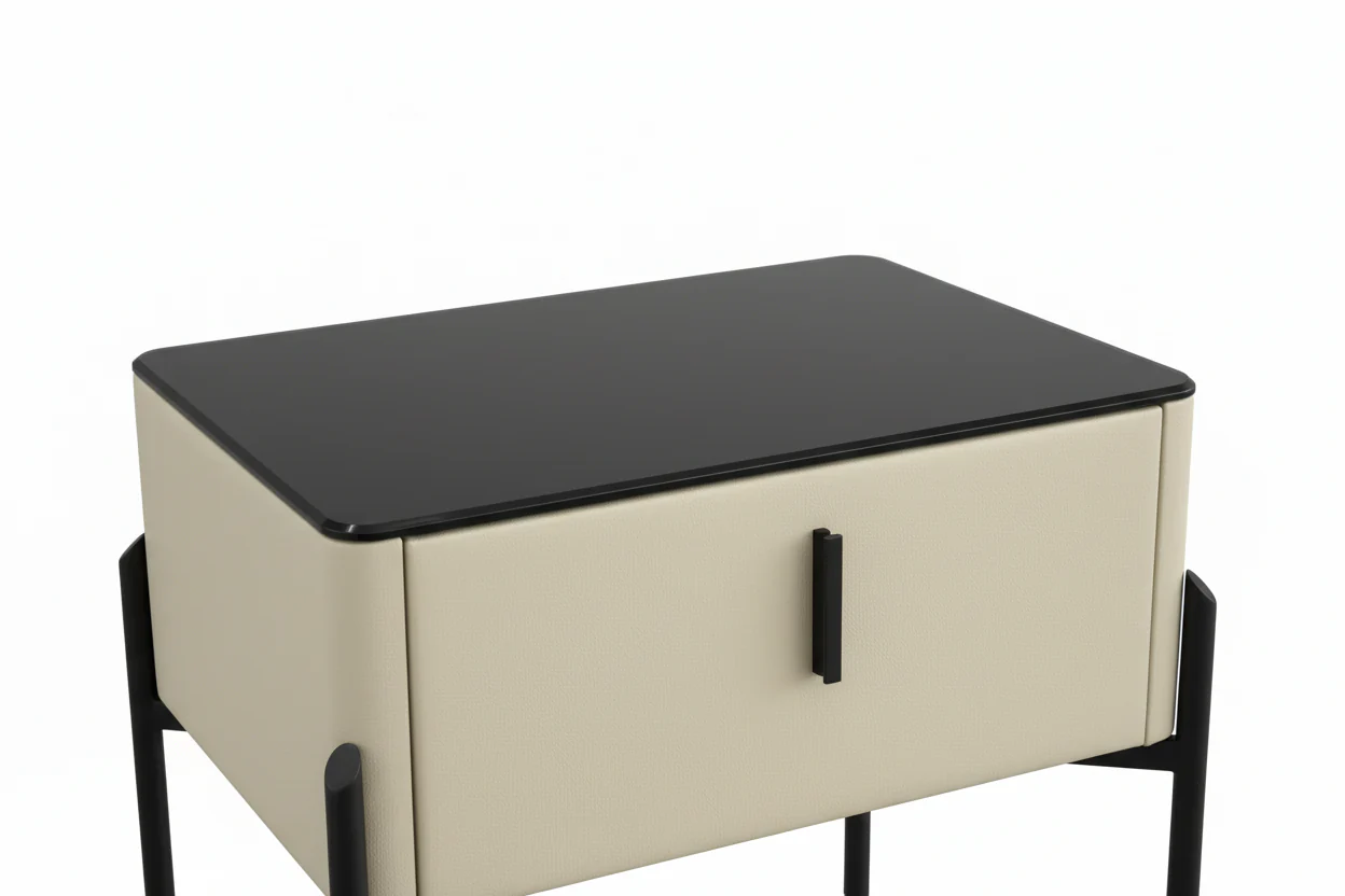 LuxeFrame Modern Nightstand - Image 2