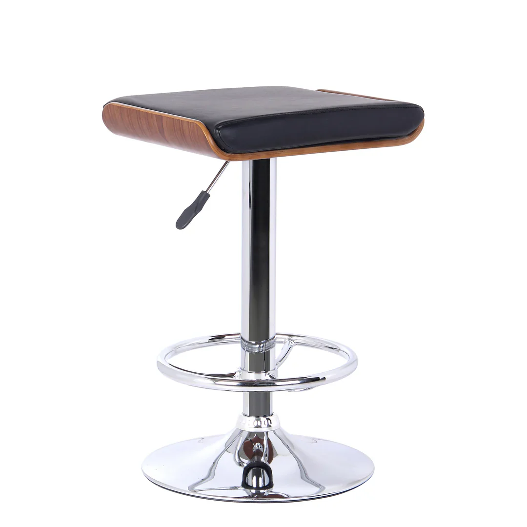 LuxeLift Adjustable Swivel Bar Stool - Image 3