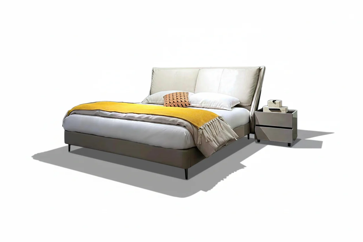 Luzio Modern Upholstered Bed