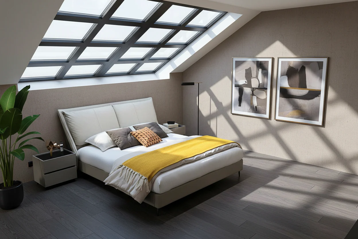 Luzio Modern Upholstered Bed - Image 5