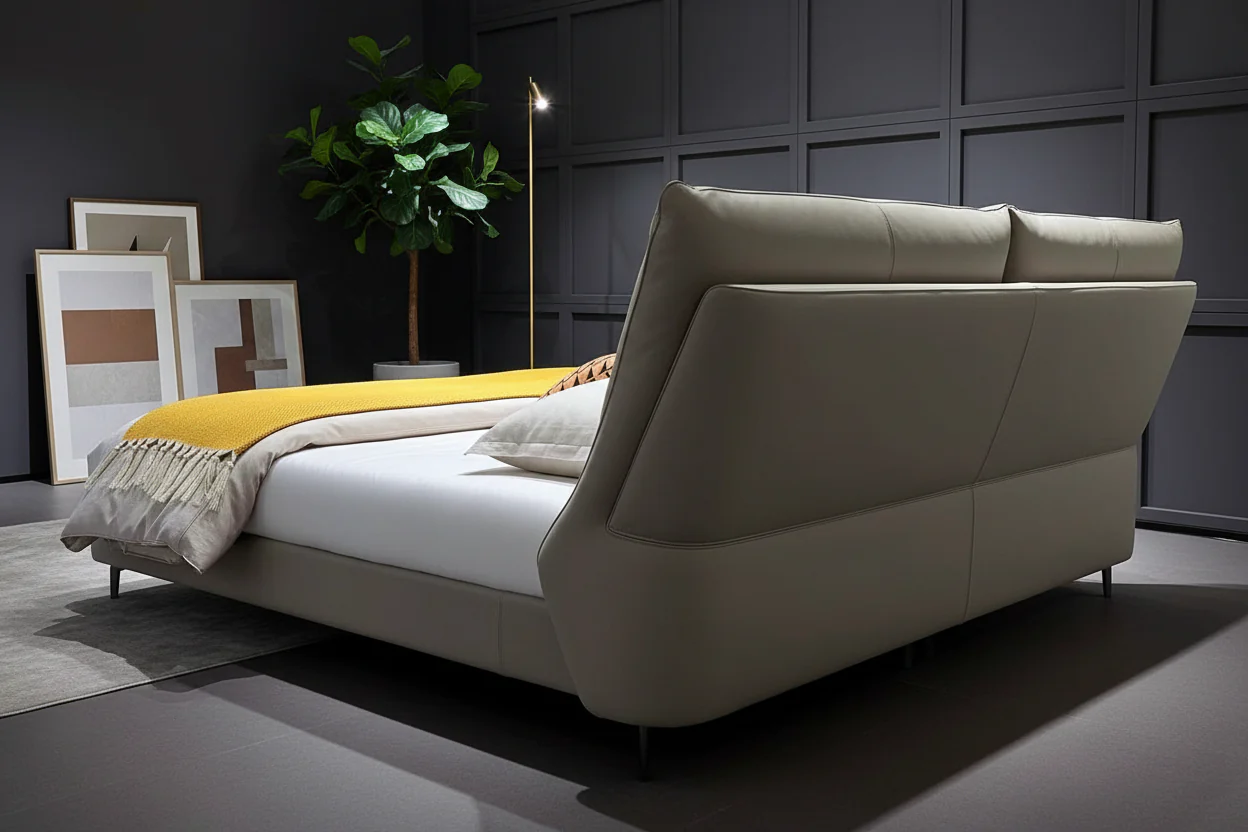 Luzio Modern Upholstered Bed - Image 7