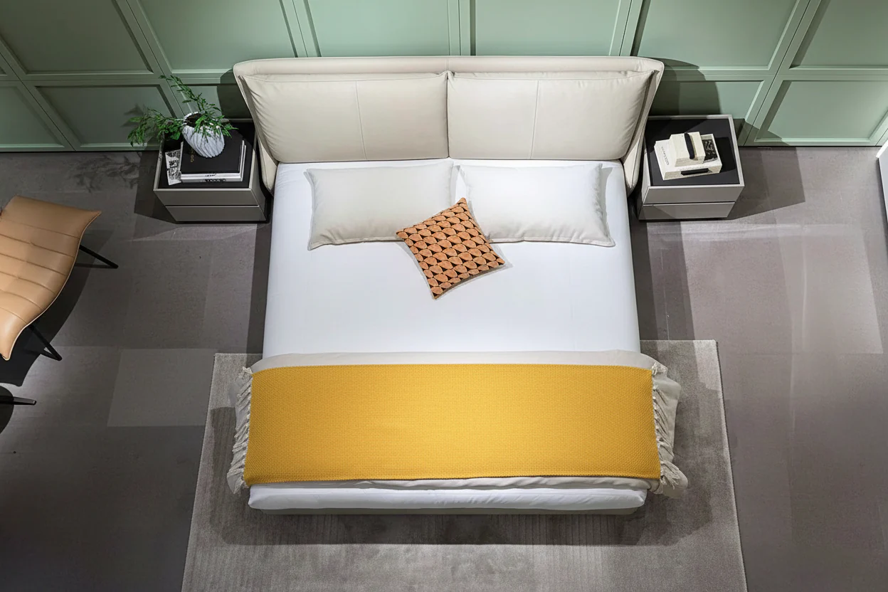 Luzio Modern Upholstered Bed - Image 8