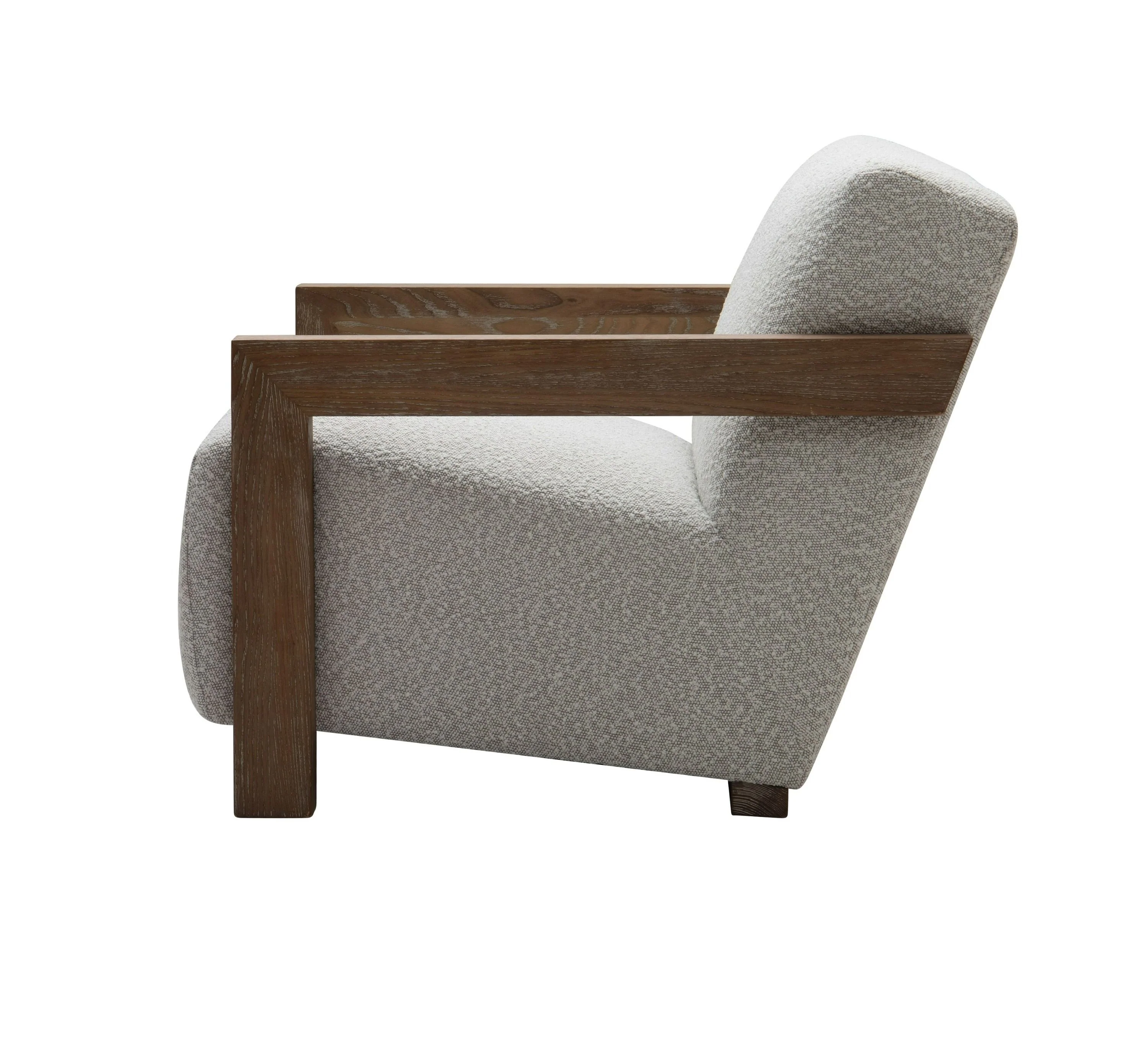 Majestic Oak Accent Chair - Image 3