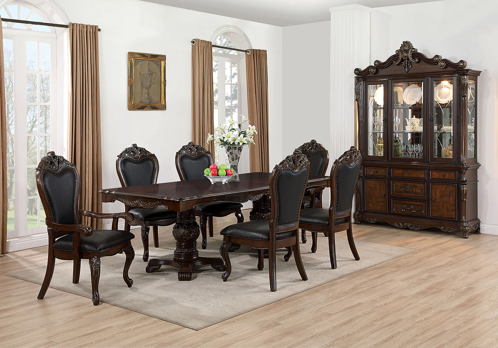 Manzanita Traditional Dining Table Set - Image 11