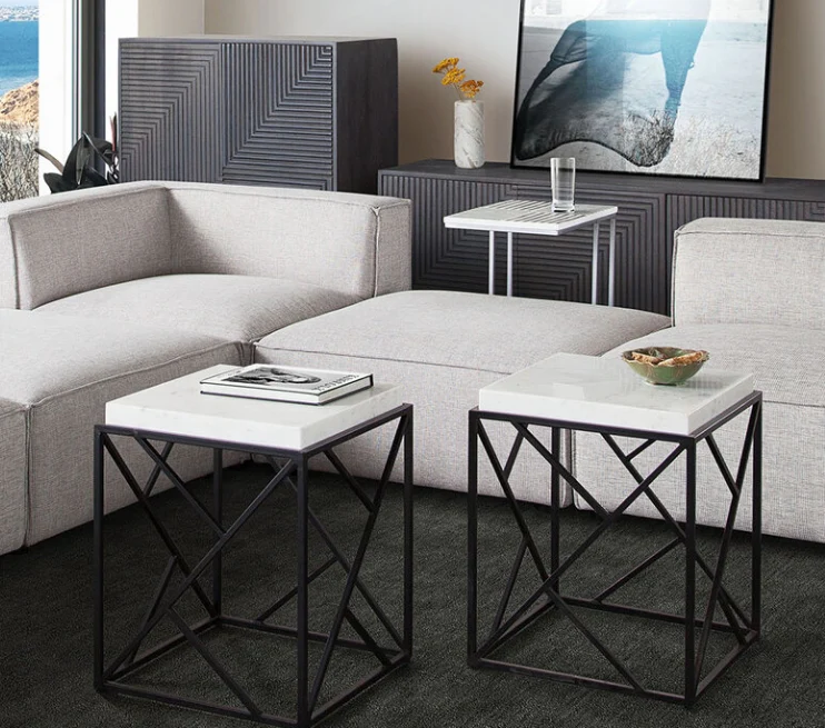 Marble Cube Accent Table - Image 6