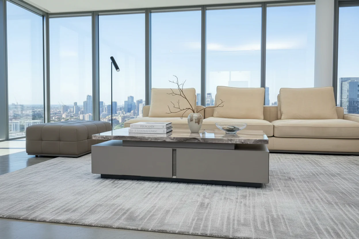 Marble Drift Coffee Table - Image 2