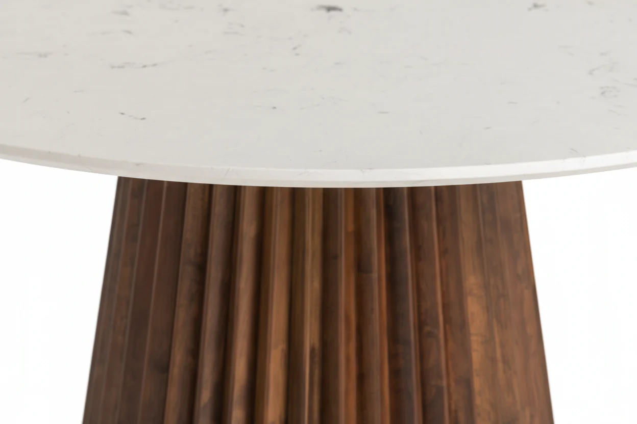 Marble - Luxe Round Dining Table - Image 8