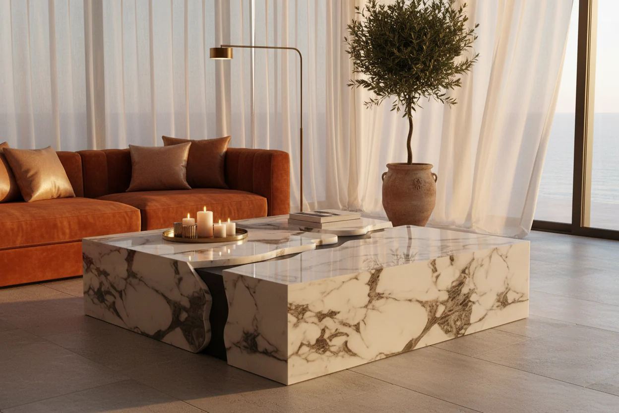 Marble River Coffee Table - Image 4