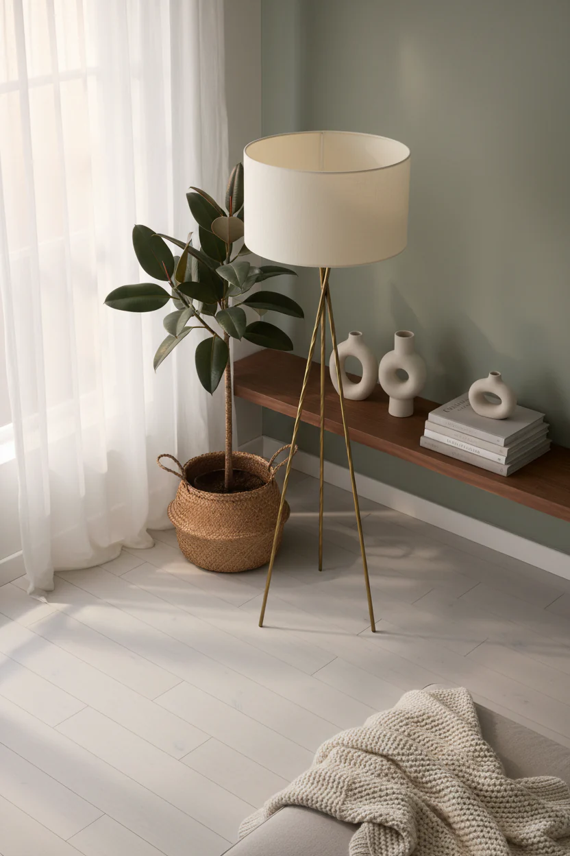 Marbury Tripod Floor Lamp - Image 4