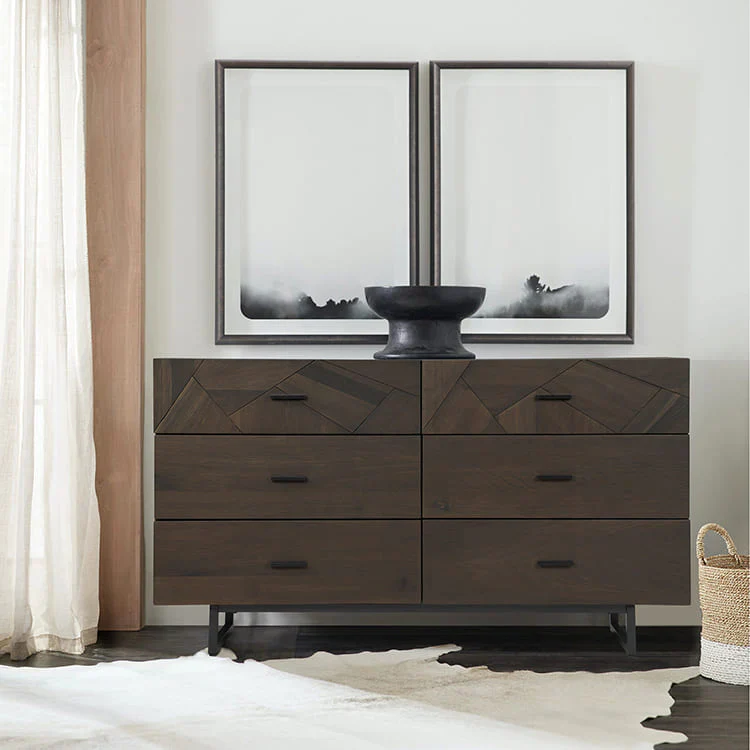 Marlowe Geometric Modern Dresser - Image 2