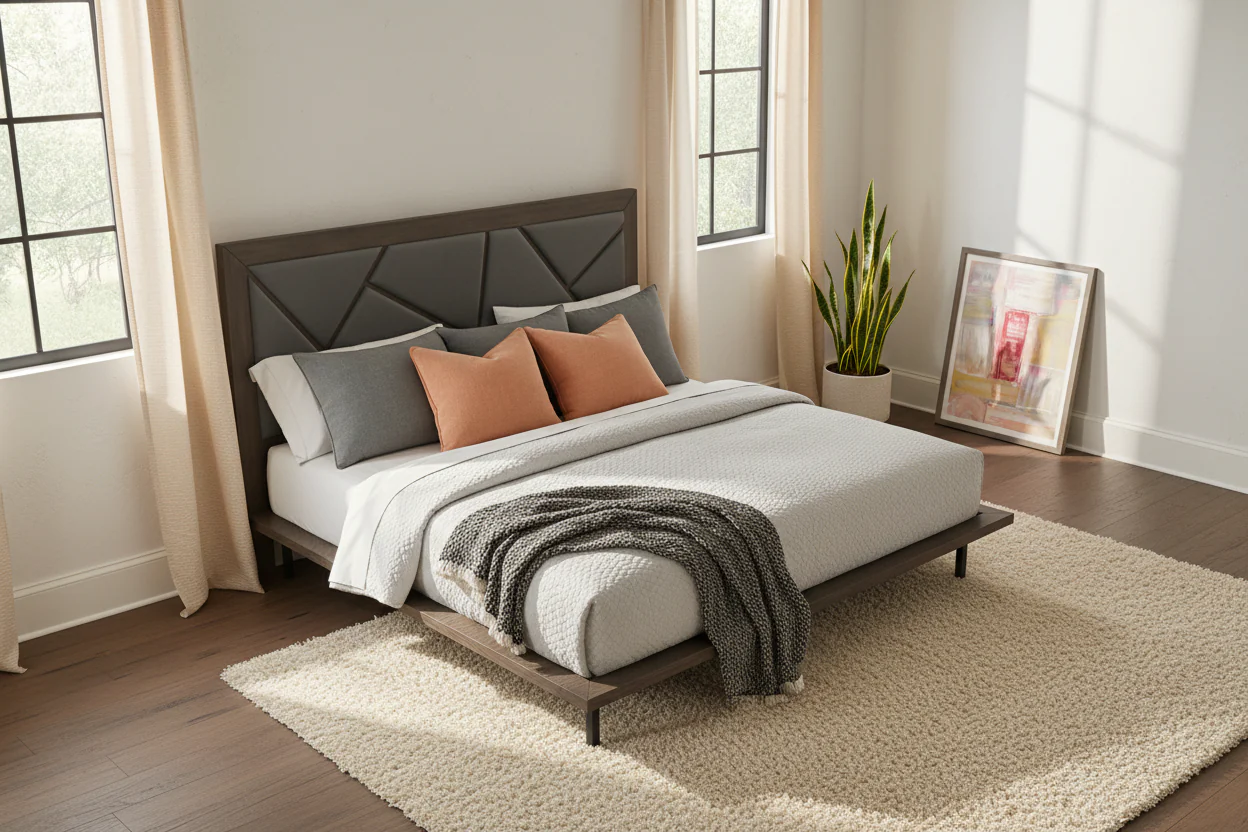 MARQUIS Modern Platform Bed - Image 2