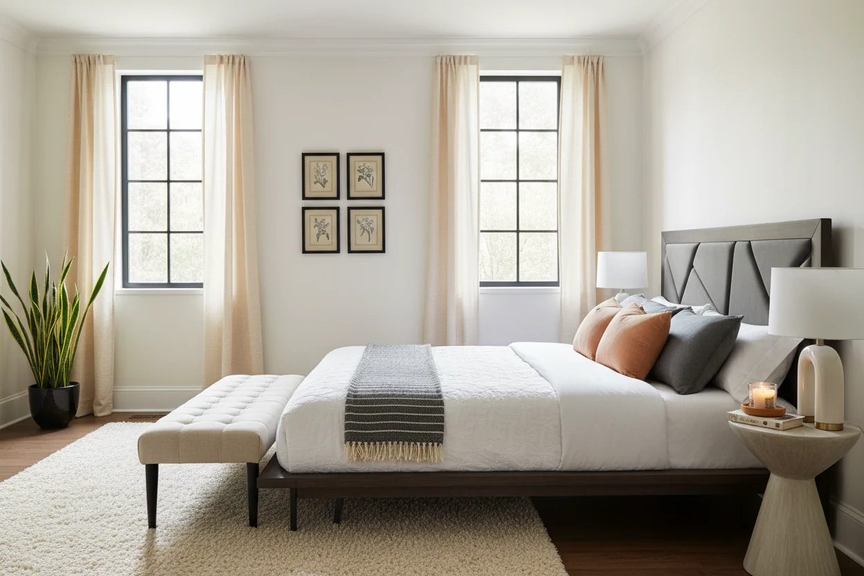 MARQUIS Modern Platform Bed - Image 5
