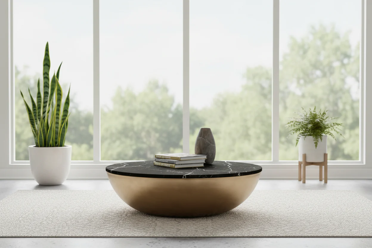 Melody Round Coffee Table - Image 4