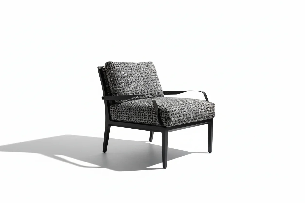 Noir Frame Lounge Chair