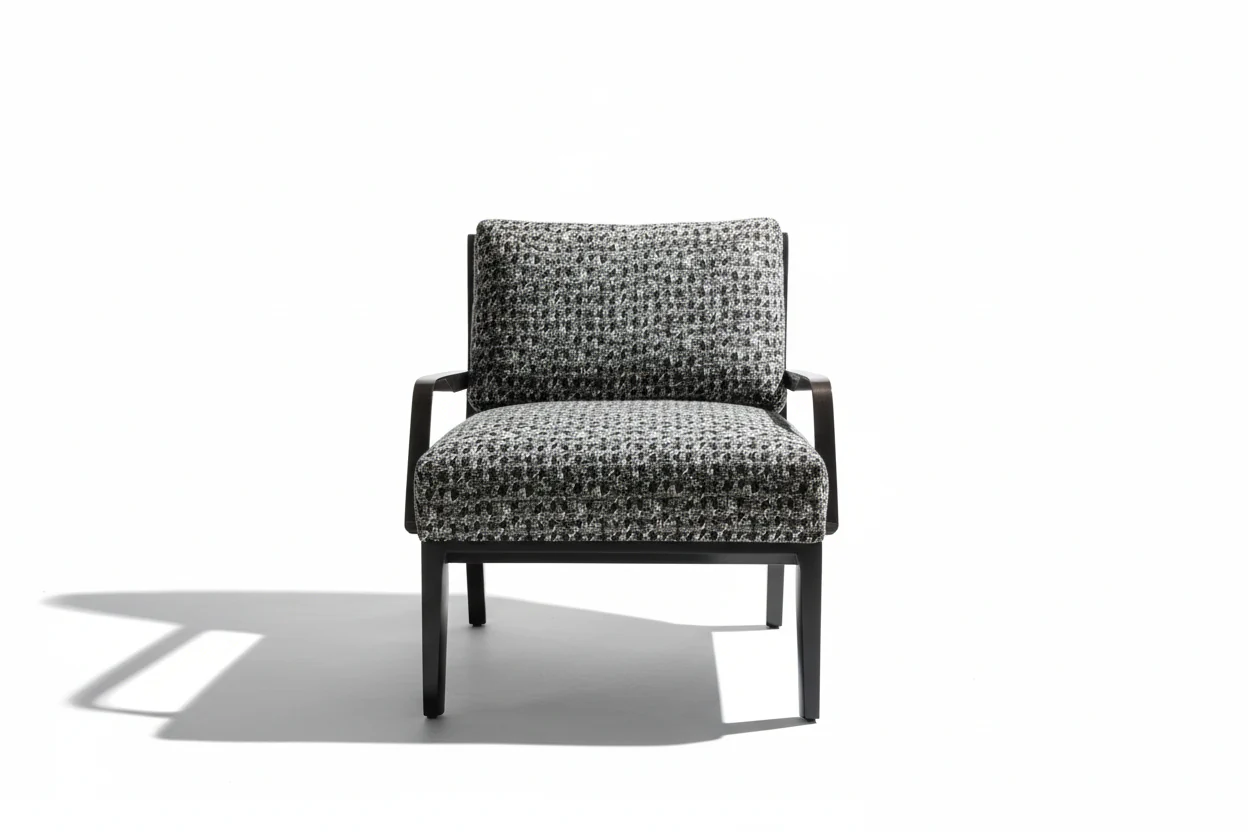 Noir Frame Lounge Chair - Image 2