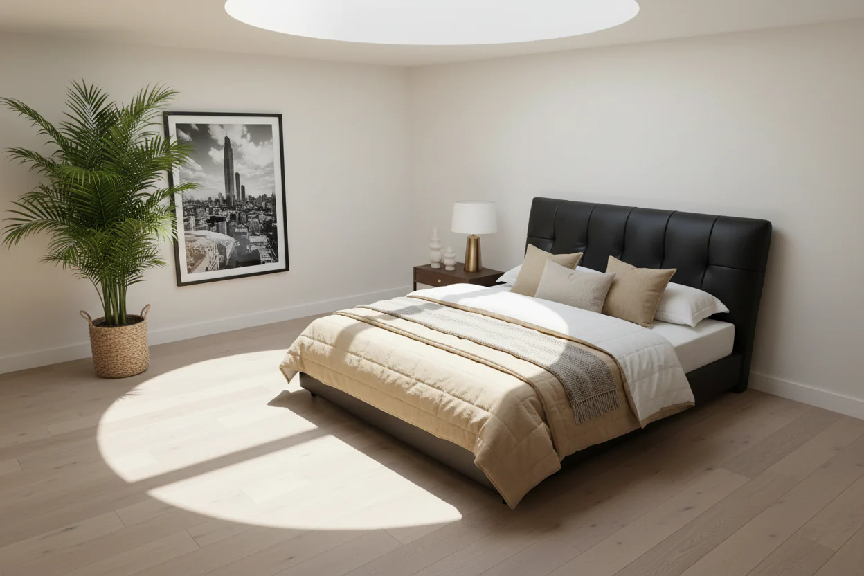 Metro Luxe Upholstered Bed - Image 4