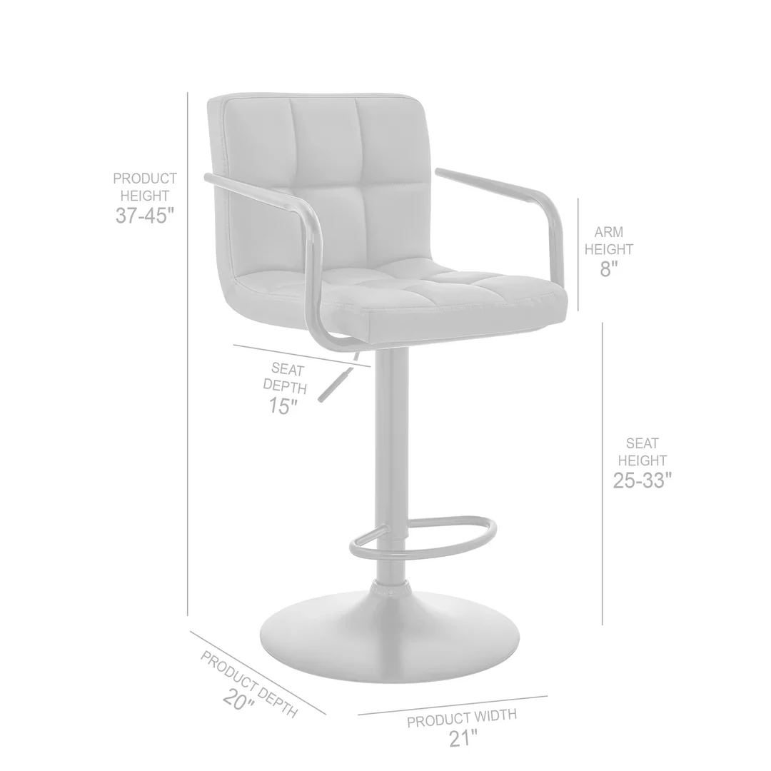 MetroMod Adjustable Bar Stool - Image 5