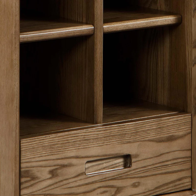 Mid-Century Open Storage Cabinet - Image 13