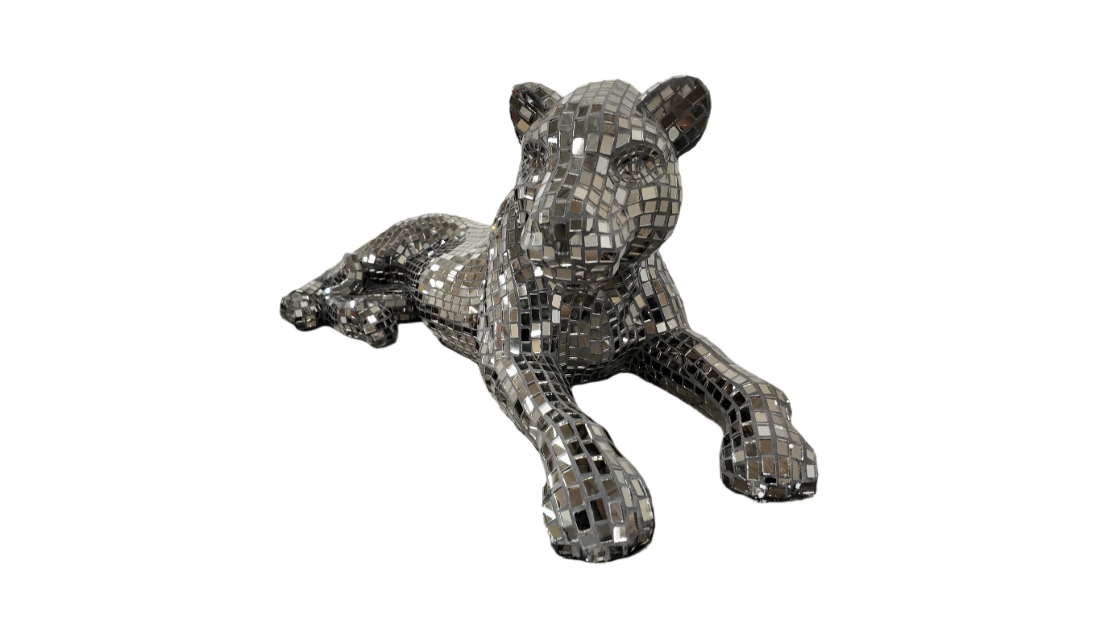 Midnight Mirror Mosaic Panther - Image 3