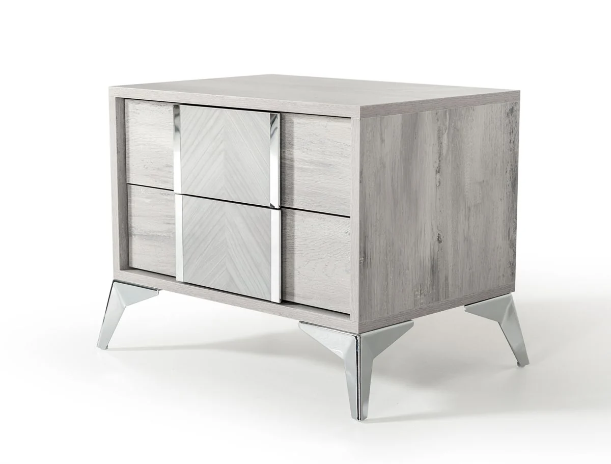 Mirage Grey Nightstand - Image 2