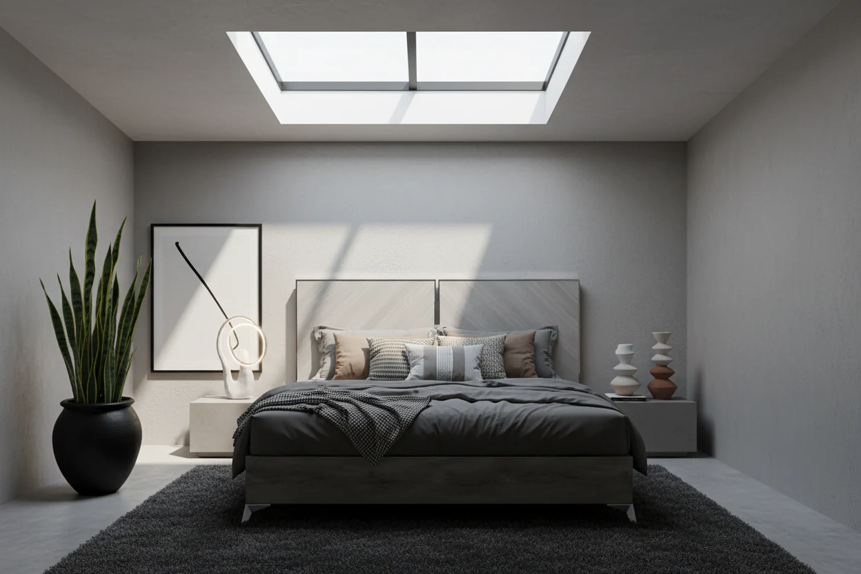 Mirage Grey Panel Bed - Image 6