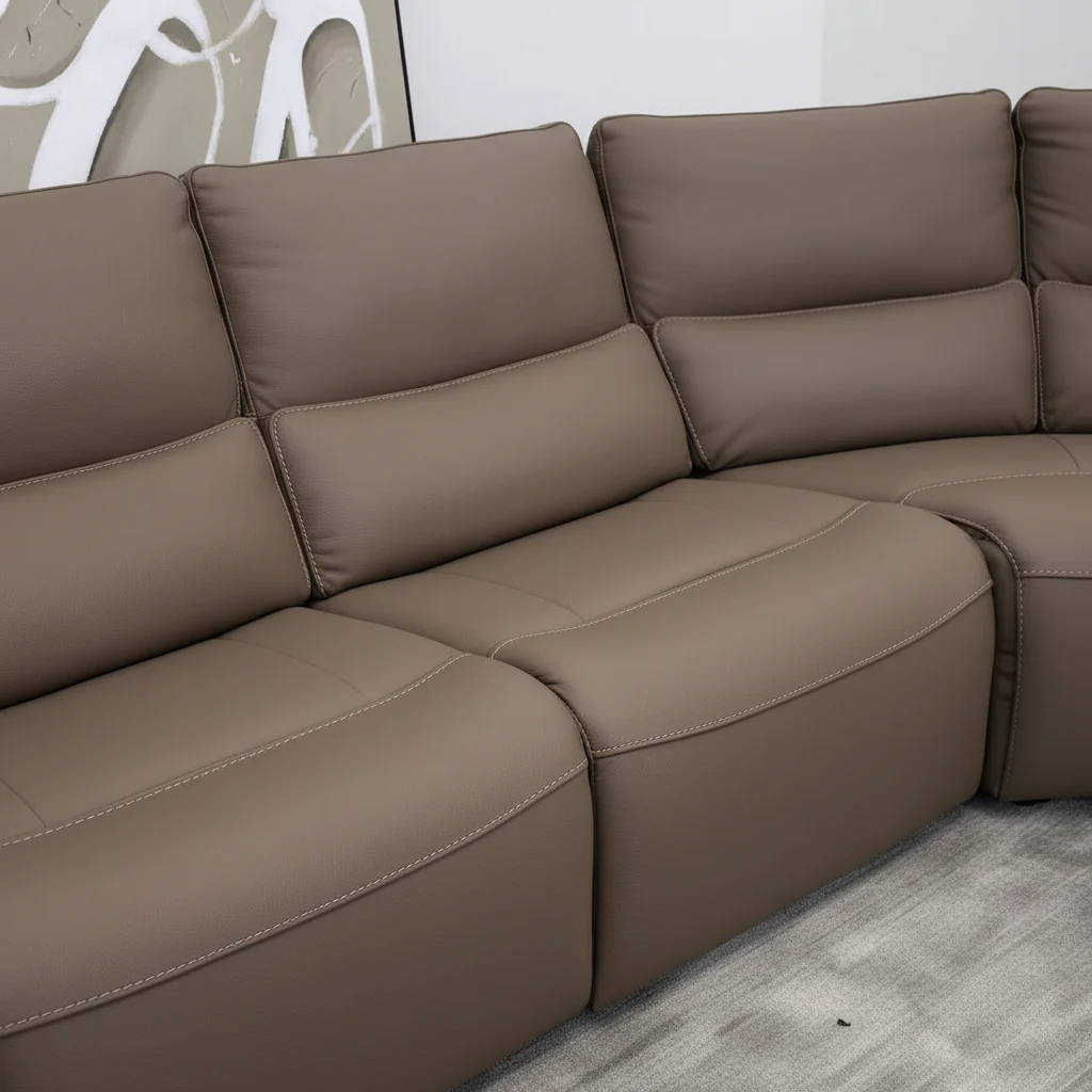 Mocha Recliner Sectional - Image 3