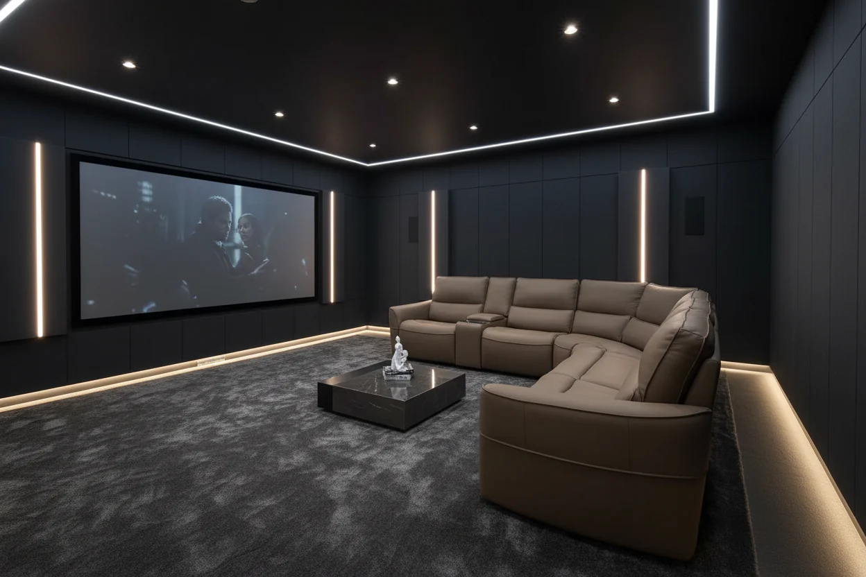 Mocha Recliner Sectional - Image 4