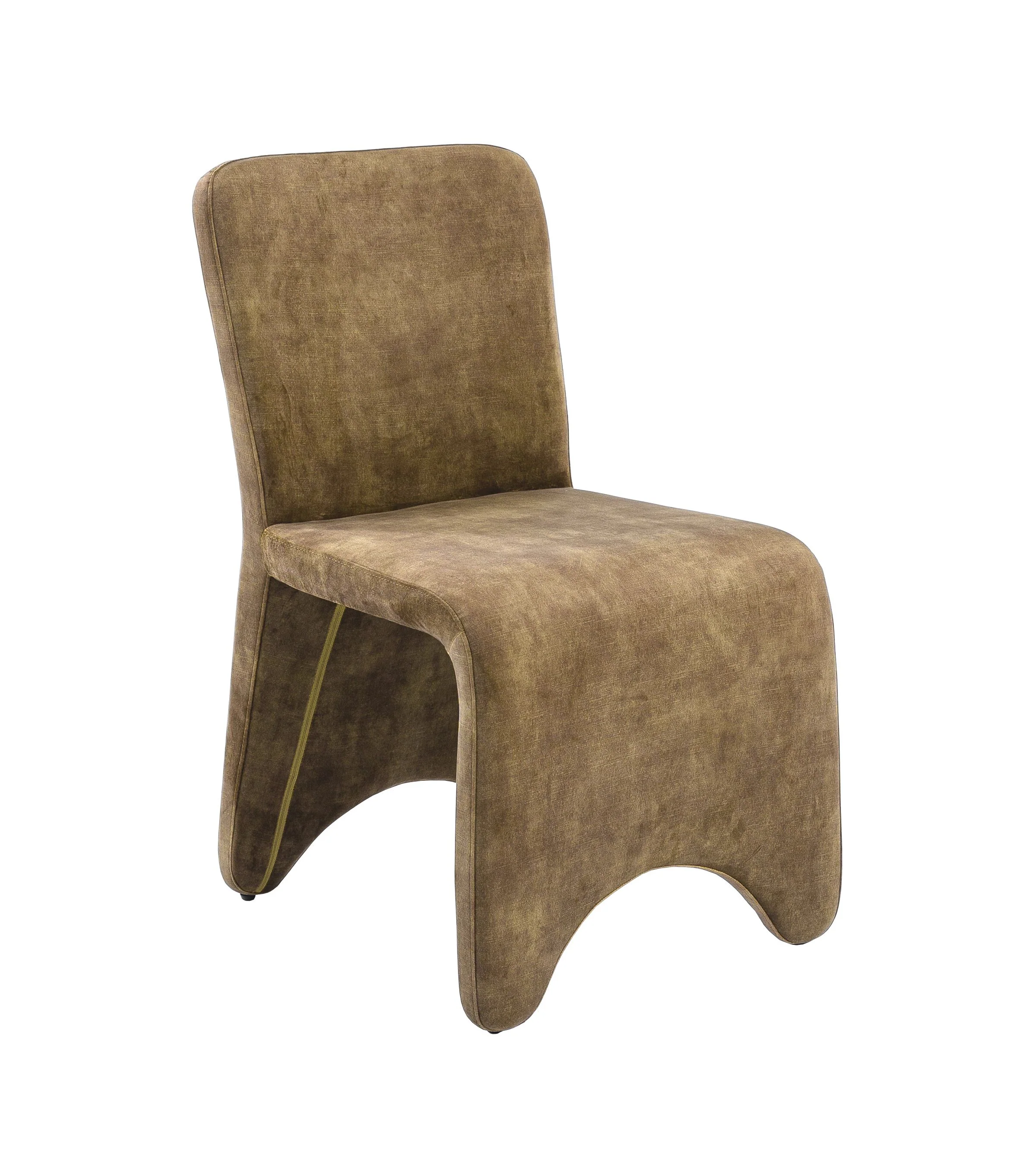 Mod Wave Velvet Dining Chair - Image 13
