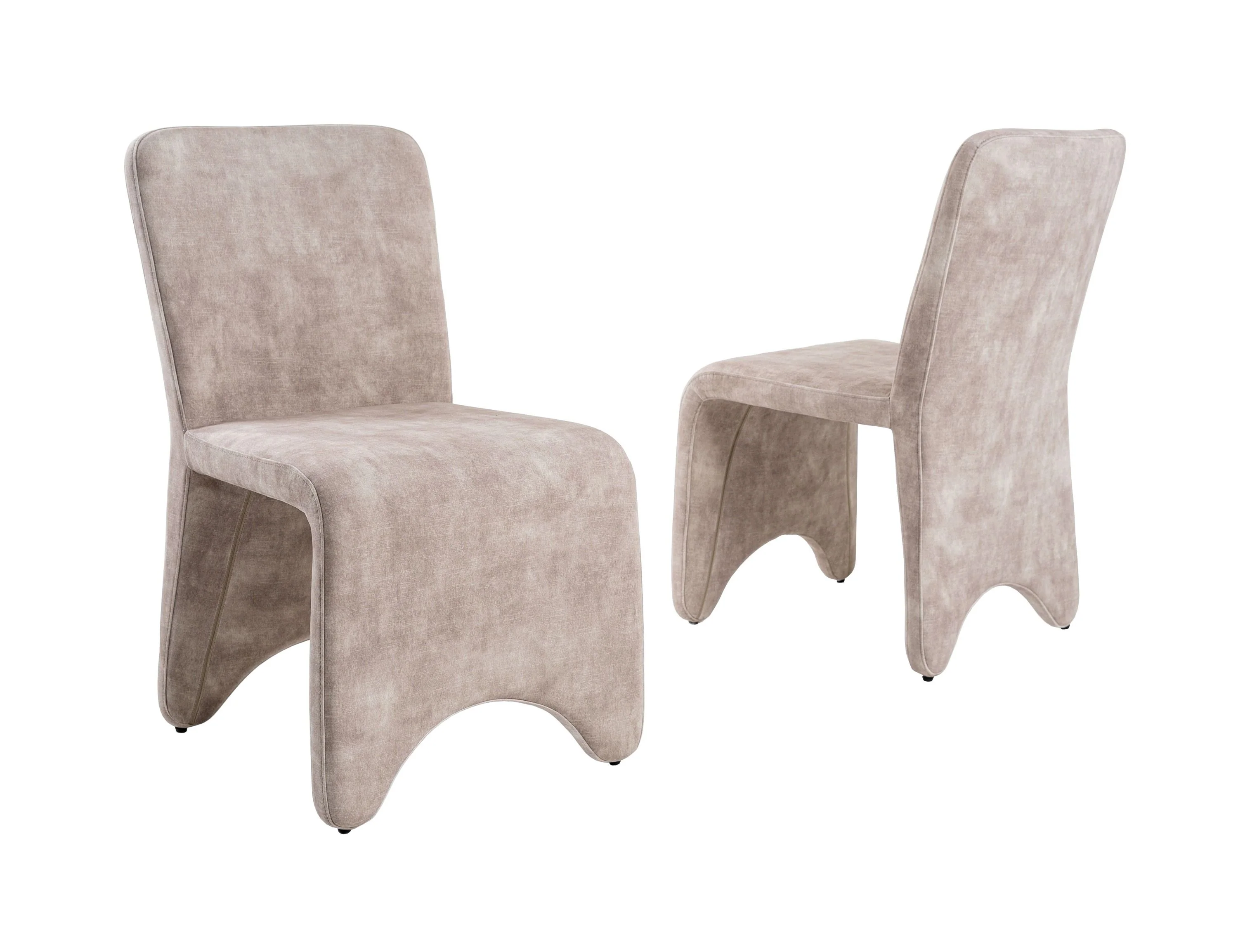 Mod Wave Velvet Dining Chair - Image 17
