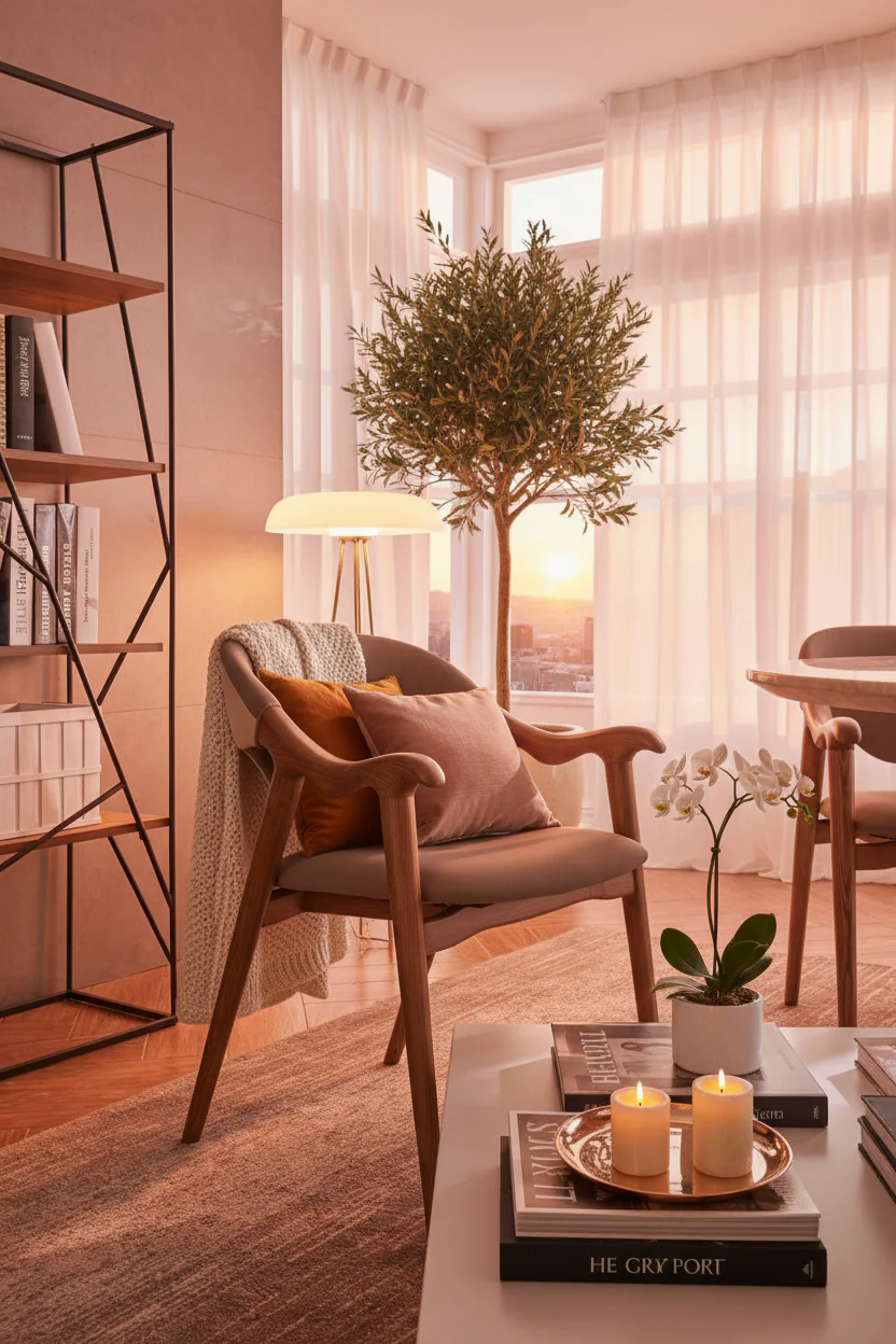 Modern Curve Dining Chair - Image 3