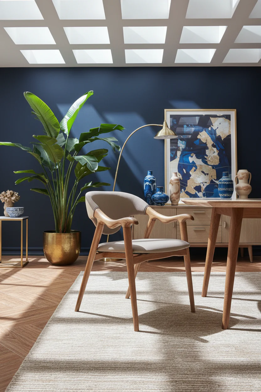 Modern Curve Dining Chair - Image 4