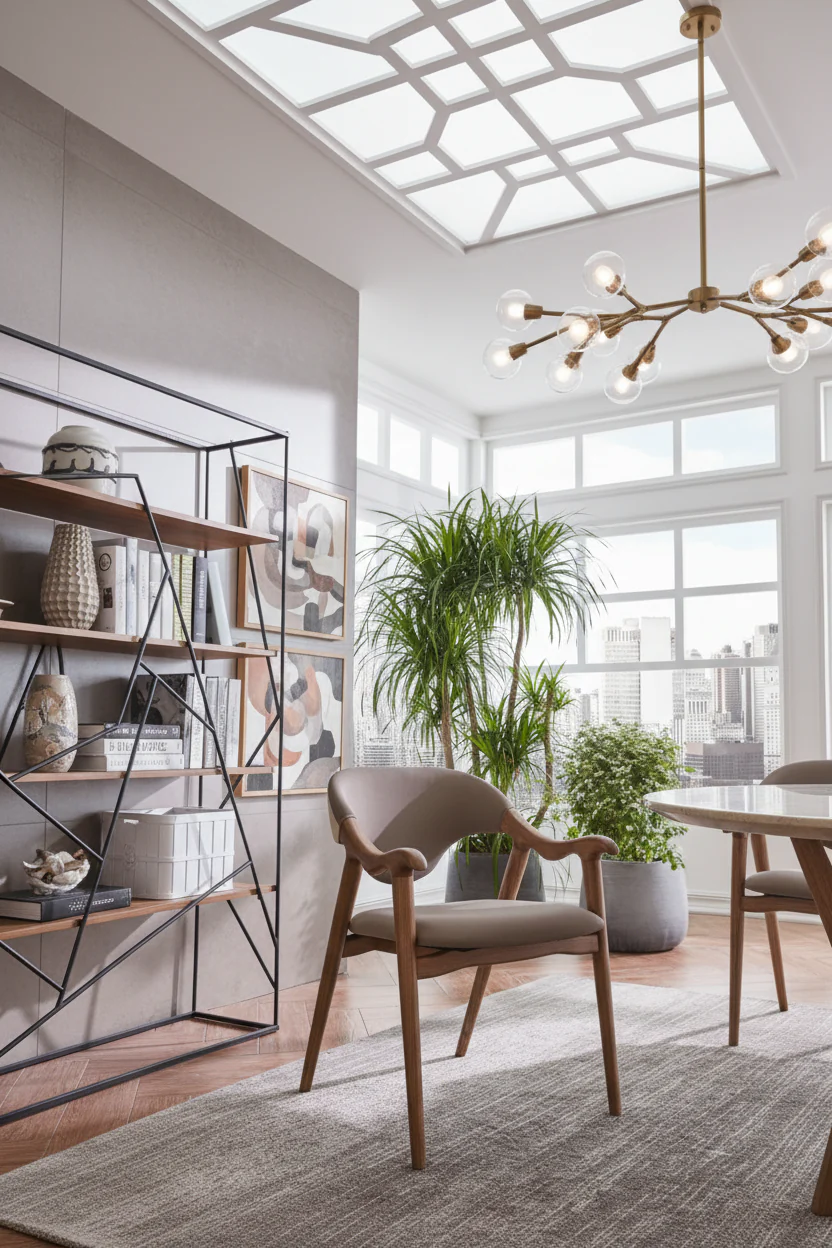 Modern Curve Dining Chair - Image 9