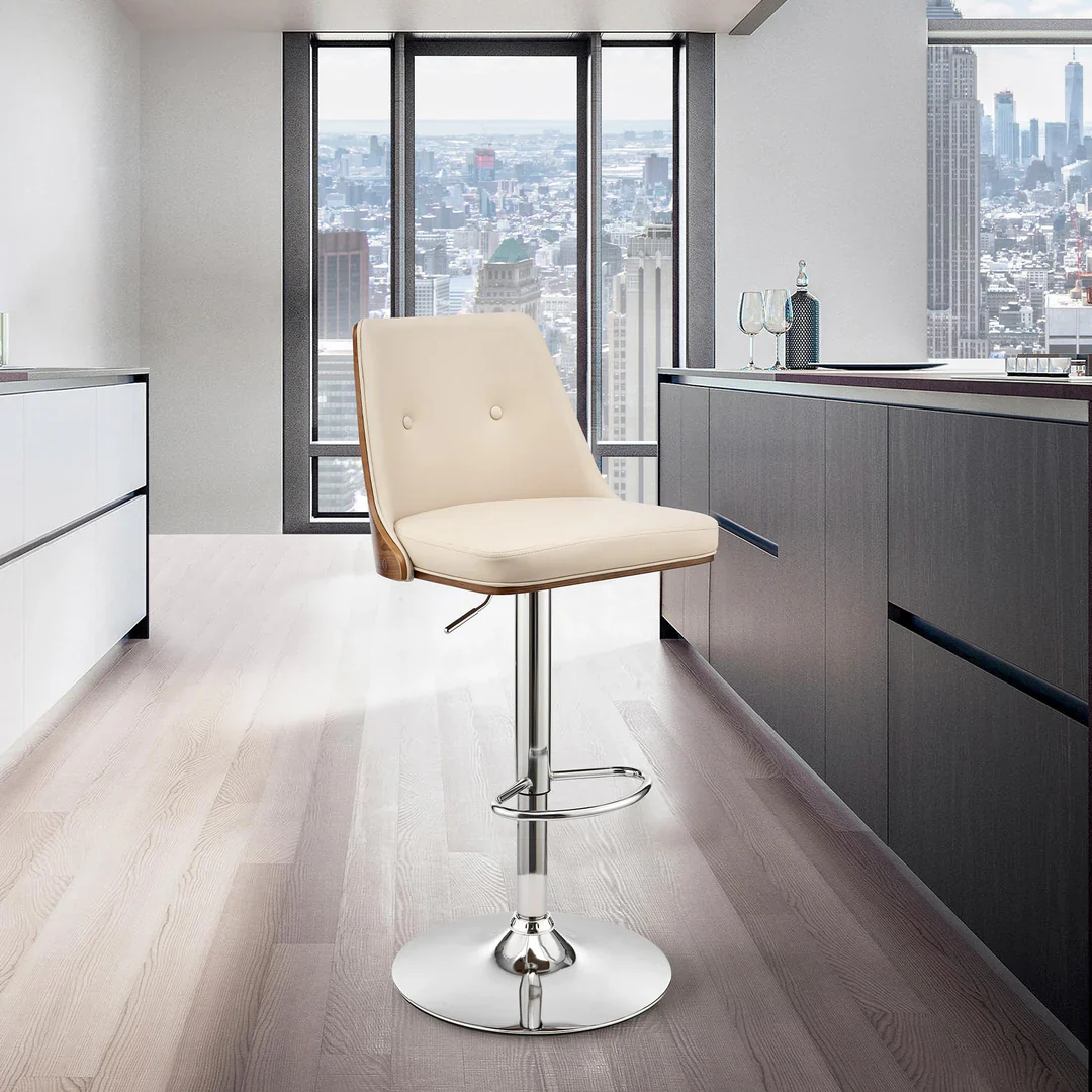 Modern Elegance Adjustable Bar Stool