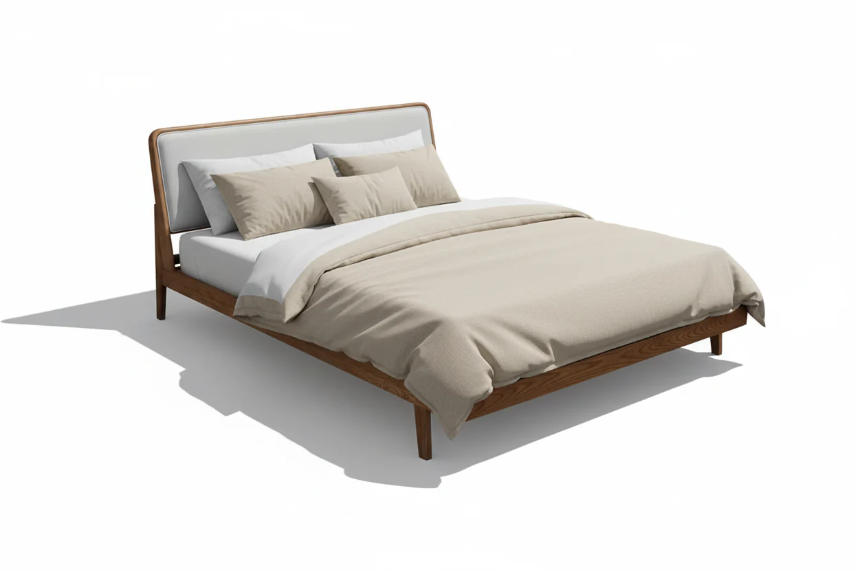 Modern Elegance Upholstered Bed