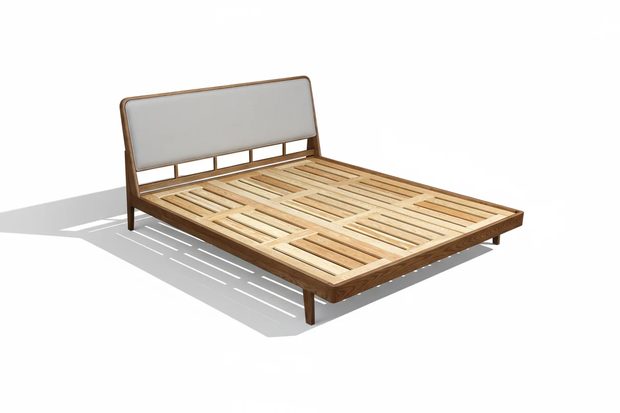 Modern Elegance Upholstered Bed - Image 12