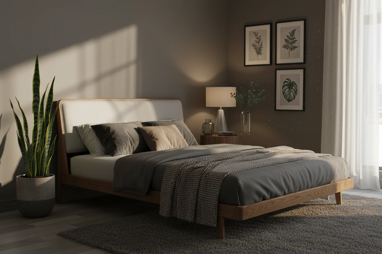 Modern Elegance Upholstered Bed - Image 5