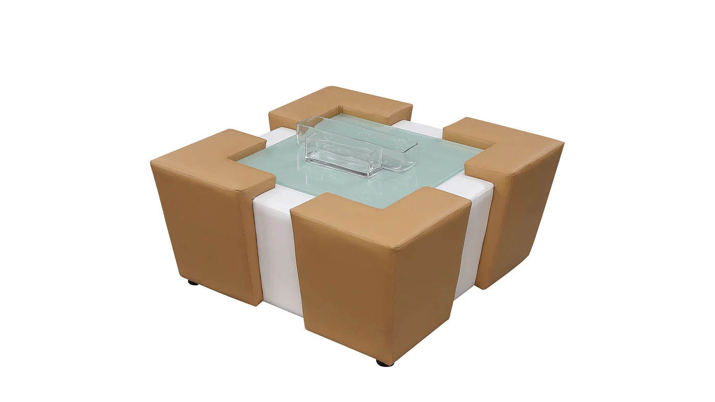 Aero Leather LED Sectional - Image 22