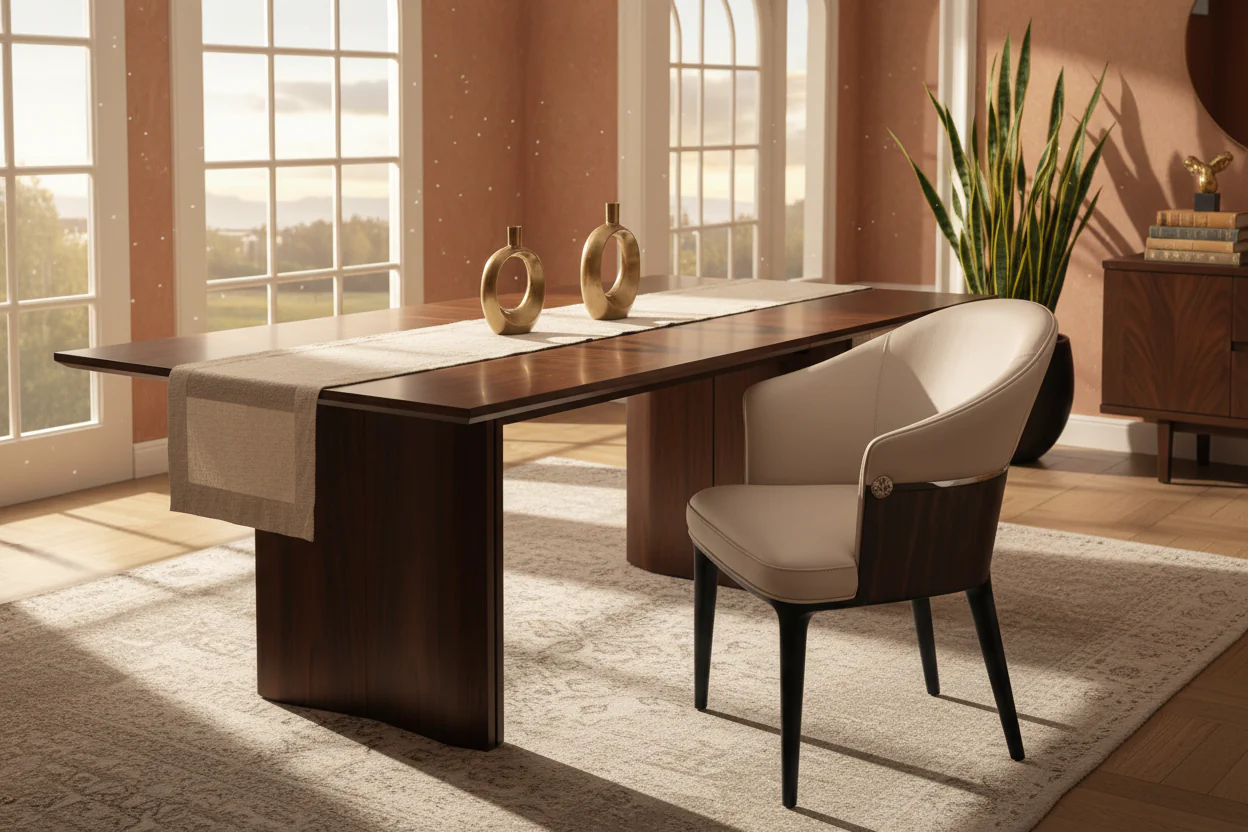 Modern Majesty Luxury Dining Chair - Image 3