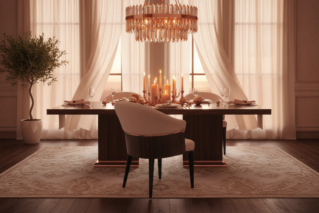 Modern Majesty Luxury Dining Chair - Image 7