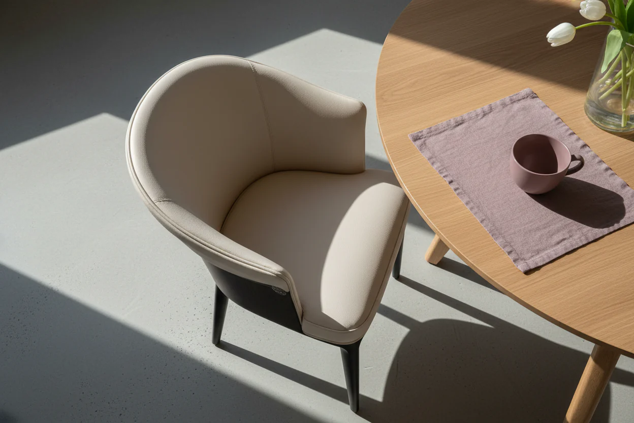 Modern Majesty Luxury Dining Chair - Image 9