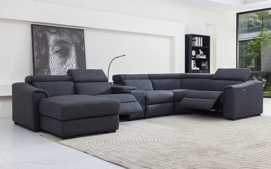 Vittoria Modern Motion Reclining Sectional - Image 4