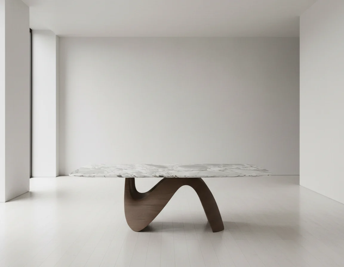 Koi Marble Dining Table - Image 3