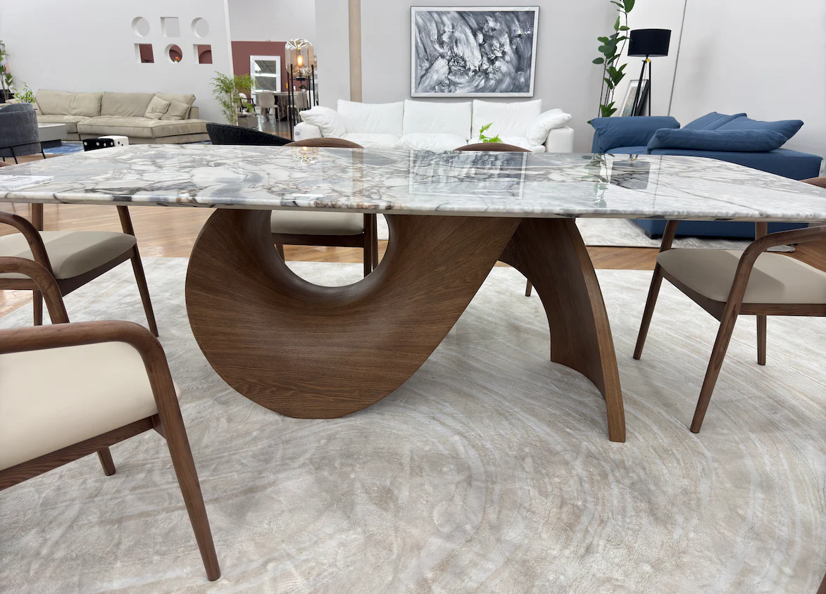 Koi Marble Dining Table - Image 8